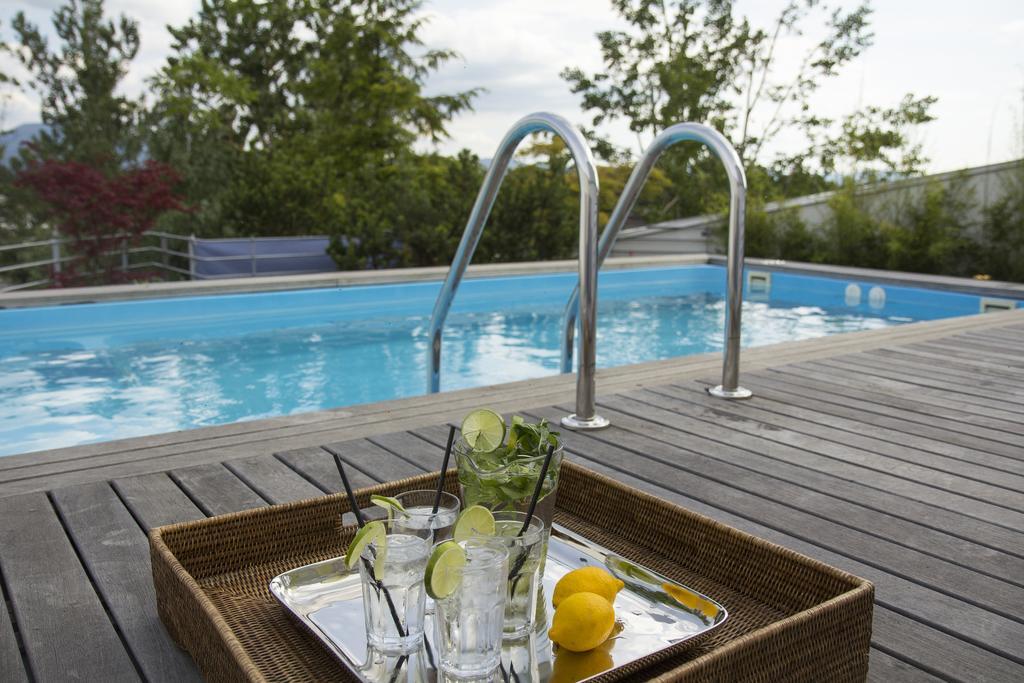 Pavi Apts Ljubljana - Private Rooftop Swimming Pool Rom bilde